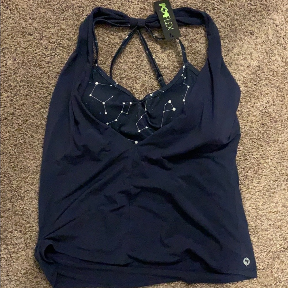 NWT! Popflex Workout Tank/Sports Bra Combo